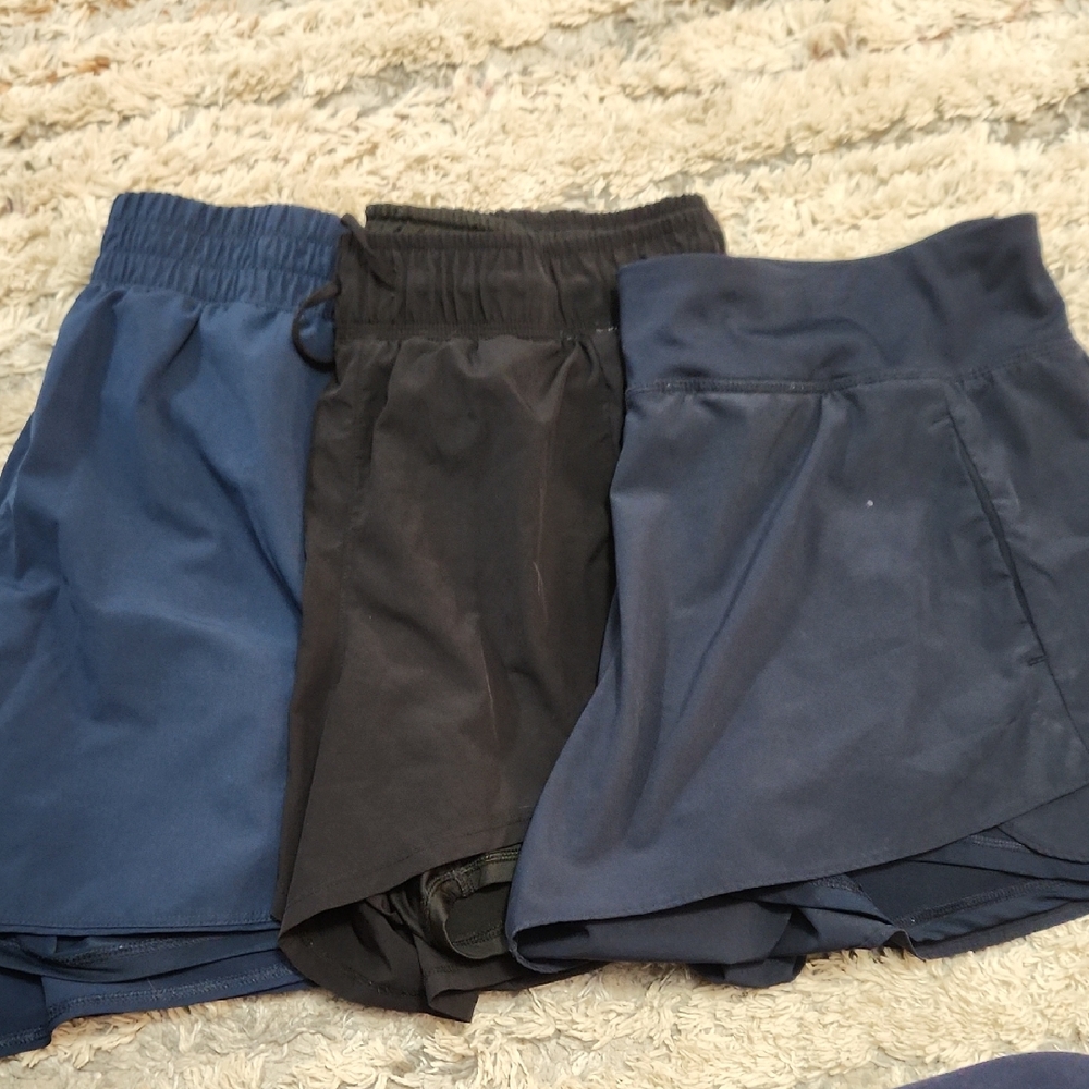 Avia Black Athletic Shorts